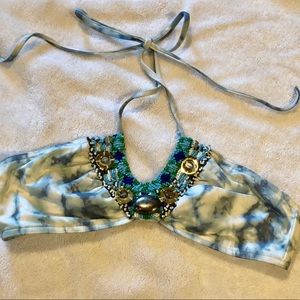 Victoria’s Secret beaded bikini top